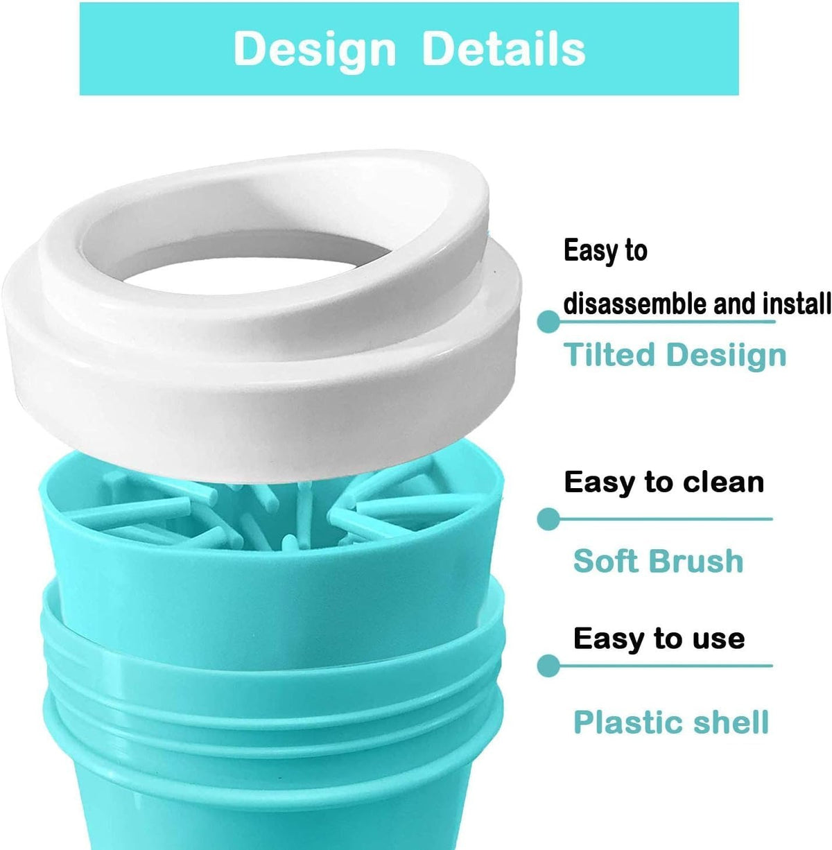 Dog Paw Cleaner Washing Cup